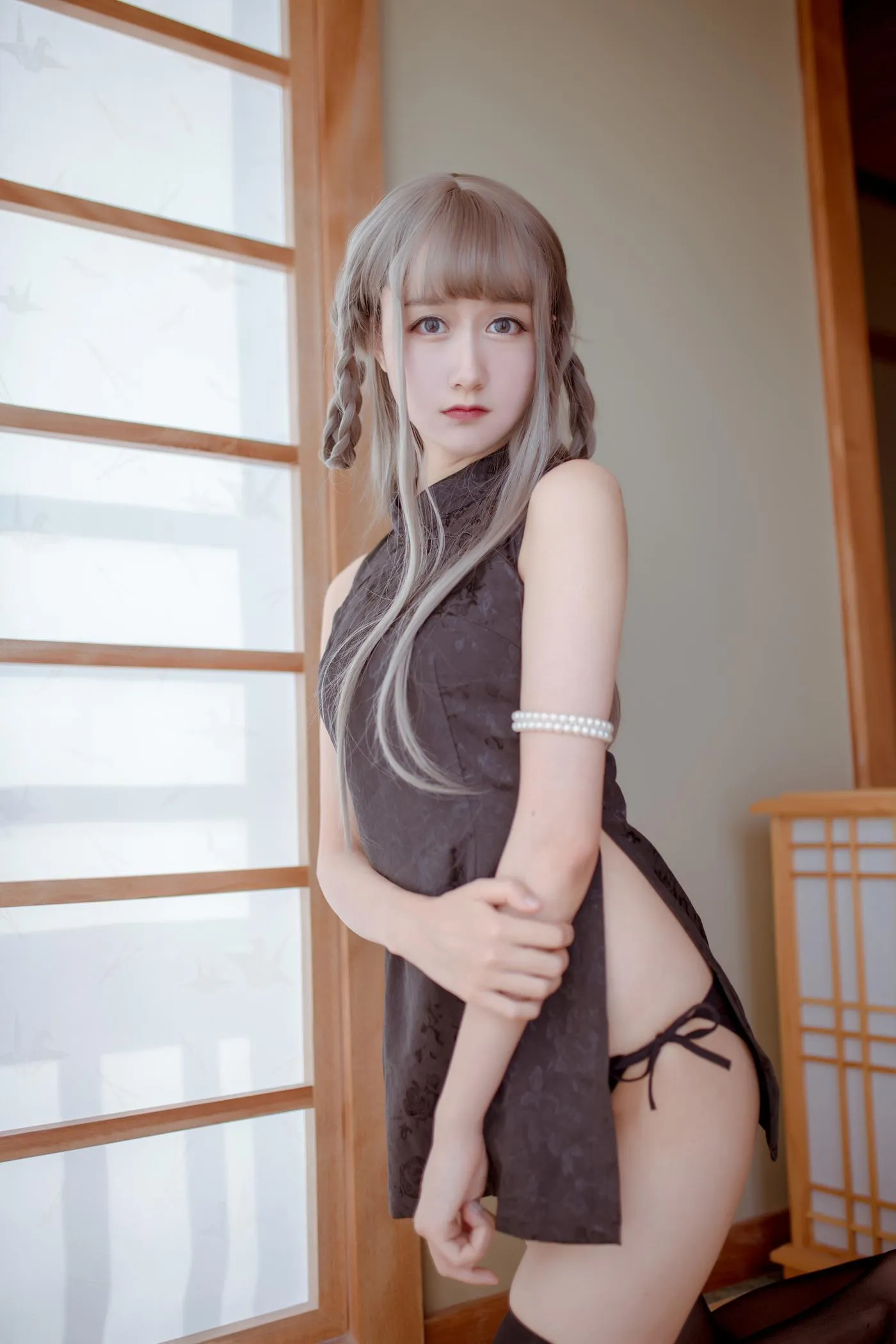 小野妹子w – NO.37 &木绵绵 魔女旗袍 [24P]插图1